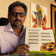 Vinay Mehta with his VENTiT pizza box.